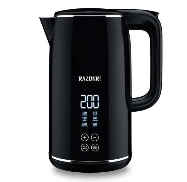 Premio Electric Digital Kettle PDK17A - 1.7L, Piano Black