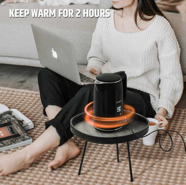 Premio Electric Digital Kettle PDK17A - 1.7L, Piano Black - Image 4